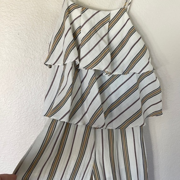 Honey Belle ruffle romper pantsuit small - Picture 2 of 11